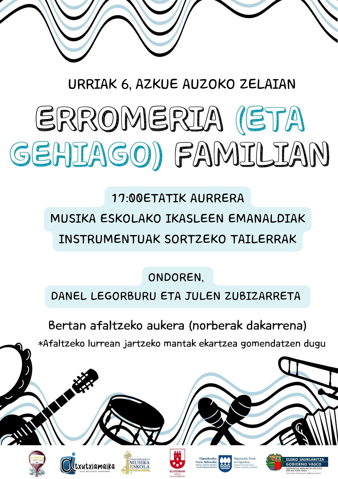 ERROMERIA FAMILIAN iragartzeko kartela