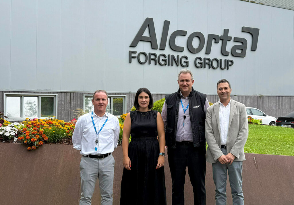 Alcorta Forging Group enpresara bisita:  etorkizuneko erronkei aurre egiteko lankidetzan 